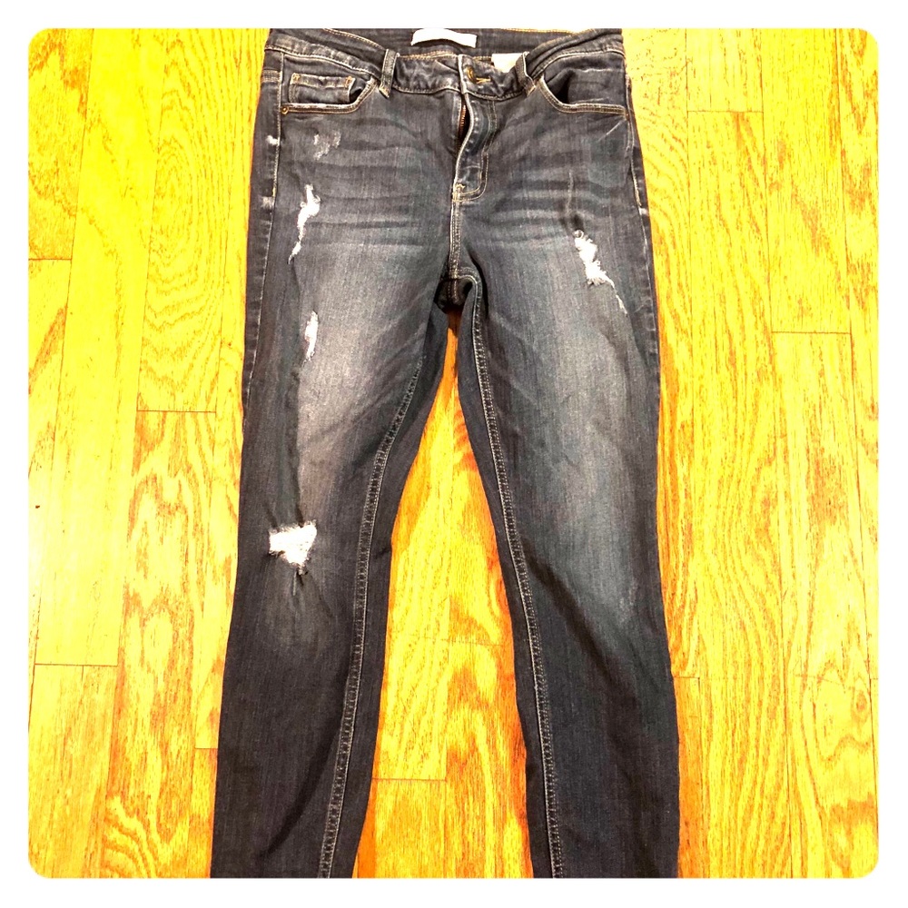 Eunina skinny destroyed jeans size 9